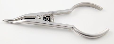 Keat Reverse Action Tweezer For easy and accurate positioning of buccal tubes.
