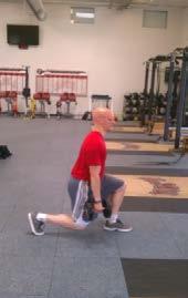 foot. Transition: While maintaining front knee alignment with