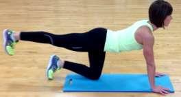 Do not rest at bottom of movement. Touch glutes back down and repeat. Straight Leg Lifts/Raises 1.