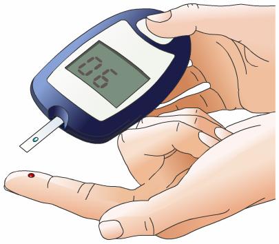 The causes of diabetes are not known. But there is evidence that it usually runs in families. Diabetes is diagnosed when a health care provider checks the level of sugar in your blood or urine.