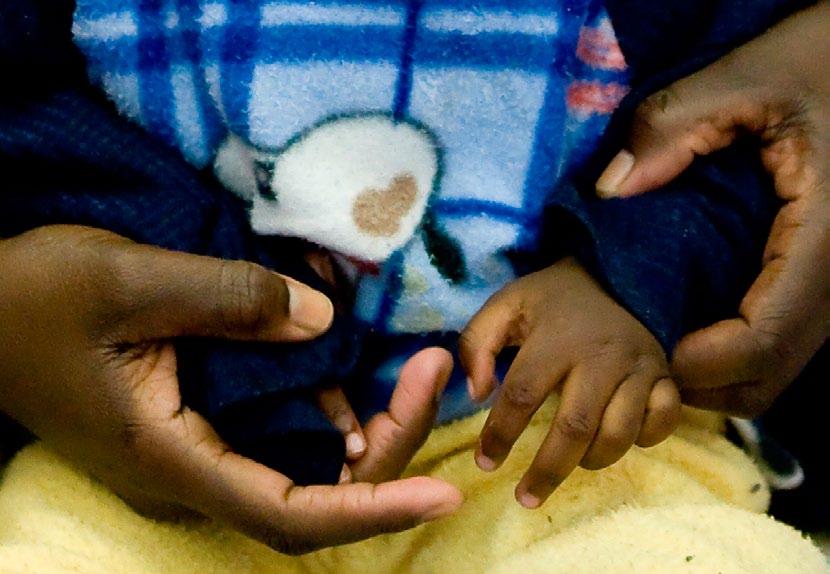 UNICEF South Africa/Schermbrucker South Africa s progress in healthcare The Statistics Under-five 62/1,000 mortality (2008) live births Maternal 410/100,000 mortality (2005) live births Stunting 18%