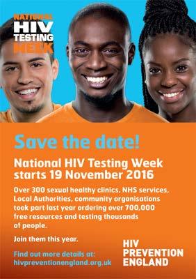 Learning from our successes I: National HIV Health Promotion