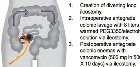 Diverting Loop Ileostomy and Colonic Lavage Neal Ann Surgery 2011 1.