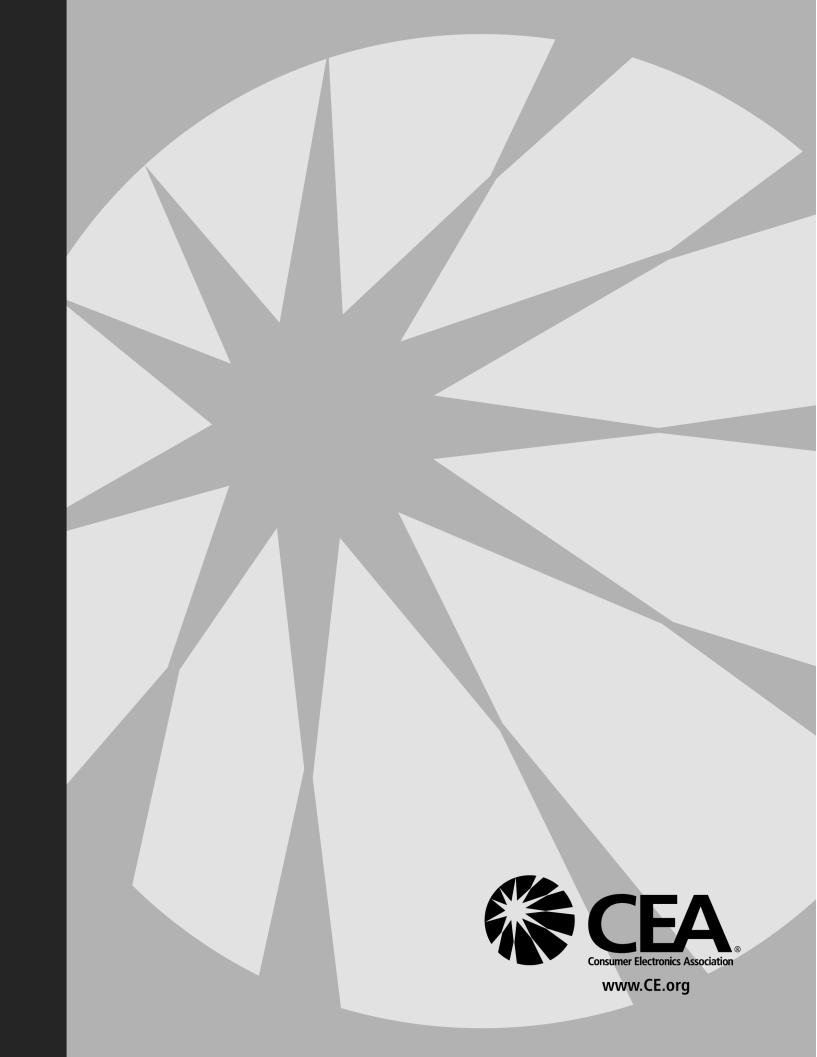 CEA Technical Report Closed Captioning in