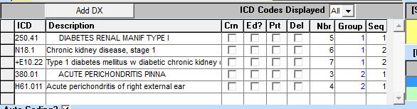 If this is checked, you will not be required to enter an ICD10 or SNOMED code for each new Problem list entry.