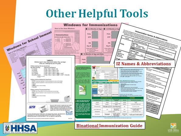 HELPFUL TOOLS Available