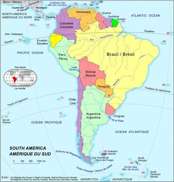 Trends in Rest of South America Argentina is quickly becoming a major transit country primarily for cocaine (Bolivian and Peruvian) destined for Europe.