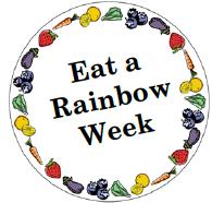 GRAND PRIZE for the most points Drawing for all completing the Challenge! Eat a Rainbow Week Fruit and Vegetable Challenge!