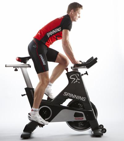 ADVANCED MOVEMENTS Running on a Hill With moderate resistance, balance your weight over the center of the bike, grip lightly on the handlebars, relax your shoulders
