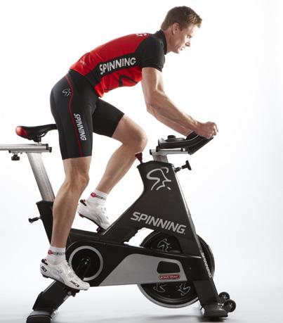 5 AND 3) Sprints on a Flat With moderate to heavy resistance, explode out of the saddle into Hand Position 3.