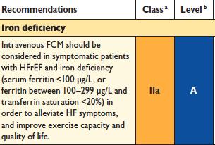 A word on Iron deficiency and anemia Iron deficiency is common in heart failure Associated with worse