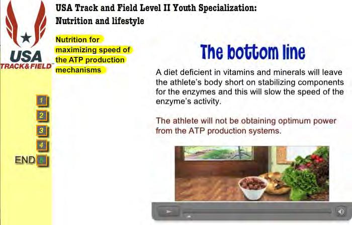 What is the problem when the athlete s diet does not include