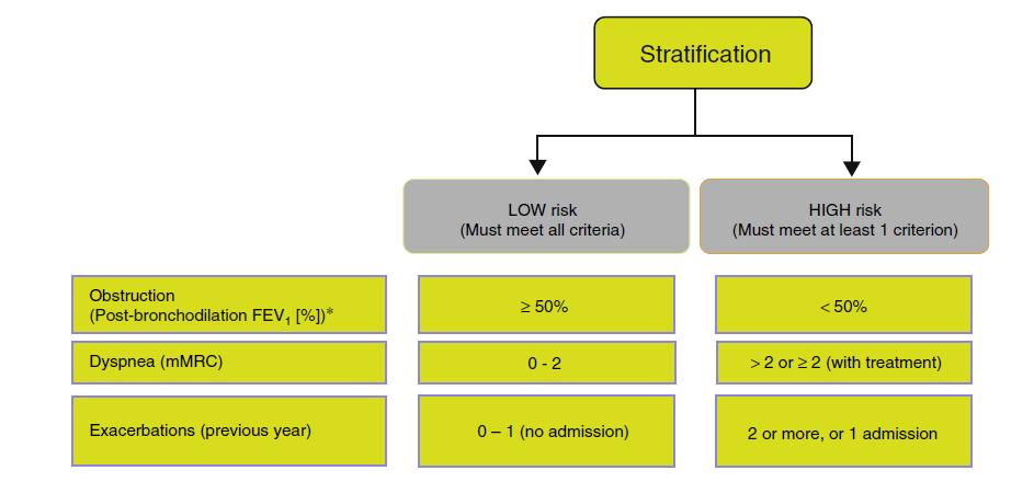 Risk classification in Spainish guideline 2017