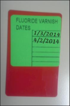 Preventive Intervention Challenge Assuring competency in application of Fluoride Varnish (FV)