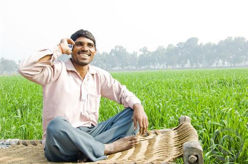India s Agriculture Production India is well connected with cellular phone