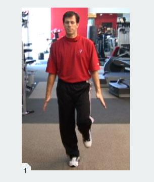 Start by standing on one leg and getting into a stable posture.