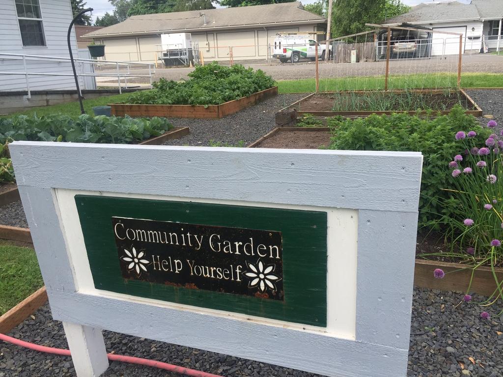 HAVE YOU NOTICED JEFFERSON S COMMUNITY GARDEN RECENTLY? The Garden is located on the North side of Jefferson United Methodist Church at 310 N Second Street.