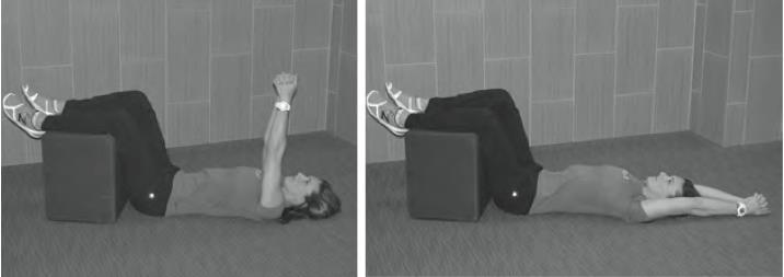 12 Upper Spinal Floor Twist: Helps Get Rid Of Shoulder Pain, Aligns Shoulders and Arms Hold for one minute on each side.