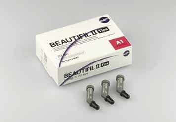 25 g each) BEAUTIFIL II - Cosmetic Kit 3 BEAUTIFIL II syringes (A2, A3, Inc), 4.