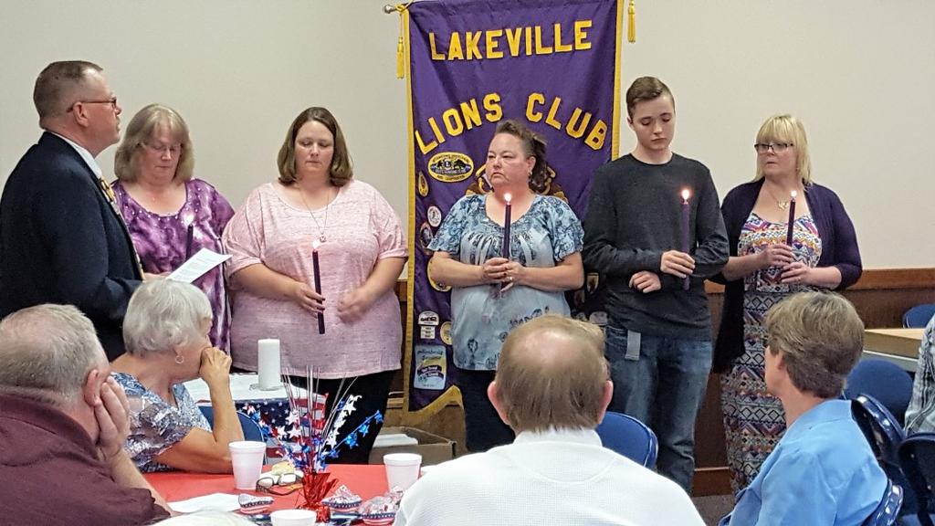 LAKEVILLE LIONS CLUB SERVING OUR COMMUNITY SINCE 1943 LAKEVILLE, INDIANA www.lakevillelions.org JULY 2018 Message From The President Greeting Fellow Lions, Happy New Year!