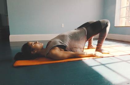 the mat with hips resting on the mat 5 Tilt your head backward and hold the posture gazing up and breathing deeply for one minute 6 Exhale and come back to starting position BOW POSE 1 Once you