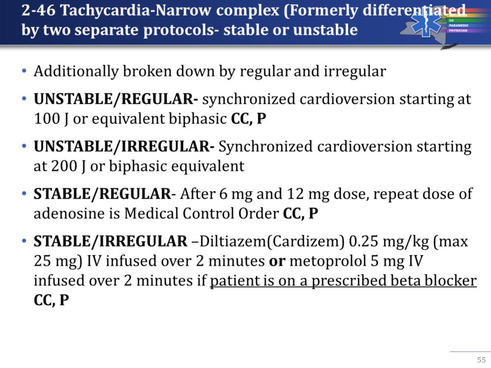 Key Point Consideration- Combined use of IV metoprolol and diltiazem