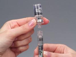 How to Use ENBREL: Vial Adapter Method REMOVE VIAL ADAPTER To remove the syringe from the vial adapter, grasp the vial