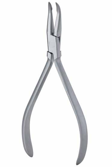 Orthodontic Pliers *With fine tips to ensure to insert into lingual or narrow part,crowded teeth. *With long handle to ensure to insert into lingual or narrow part,crowded teeth.