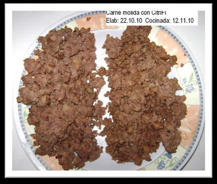 Citri-Fi to Increase Yield in Ground Meat Preparations 13% Extended Yield with Citri-Fi & Sodium Lactate Ingredient Control % Test % Ground Beef 75.0% 67.1% Water 25.0% 21.1% Purasal S -- 3.