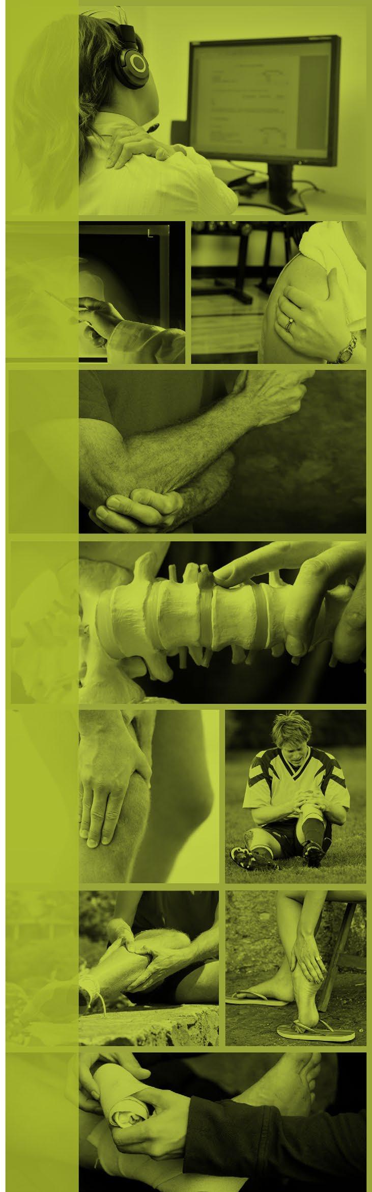 Contents Introduction 3 Neck Pain 7 Shoulder Pain - Gradual Onset 9 Shoulder Pain Acute onset 11 Elbow Pain 13