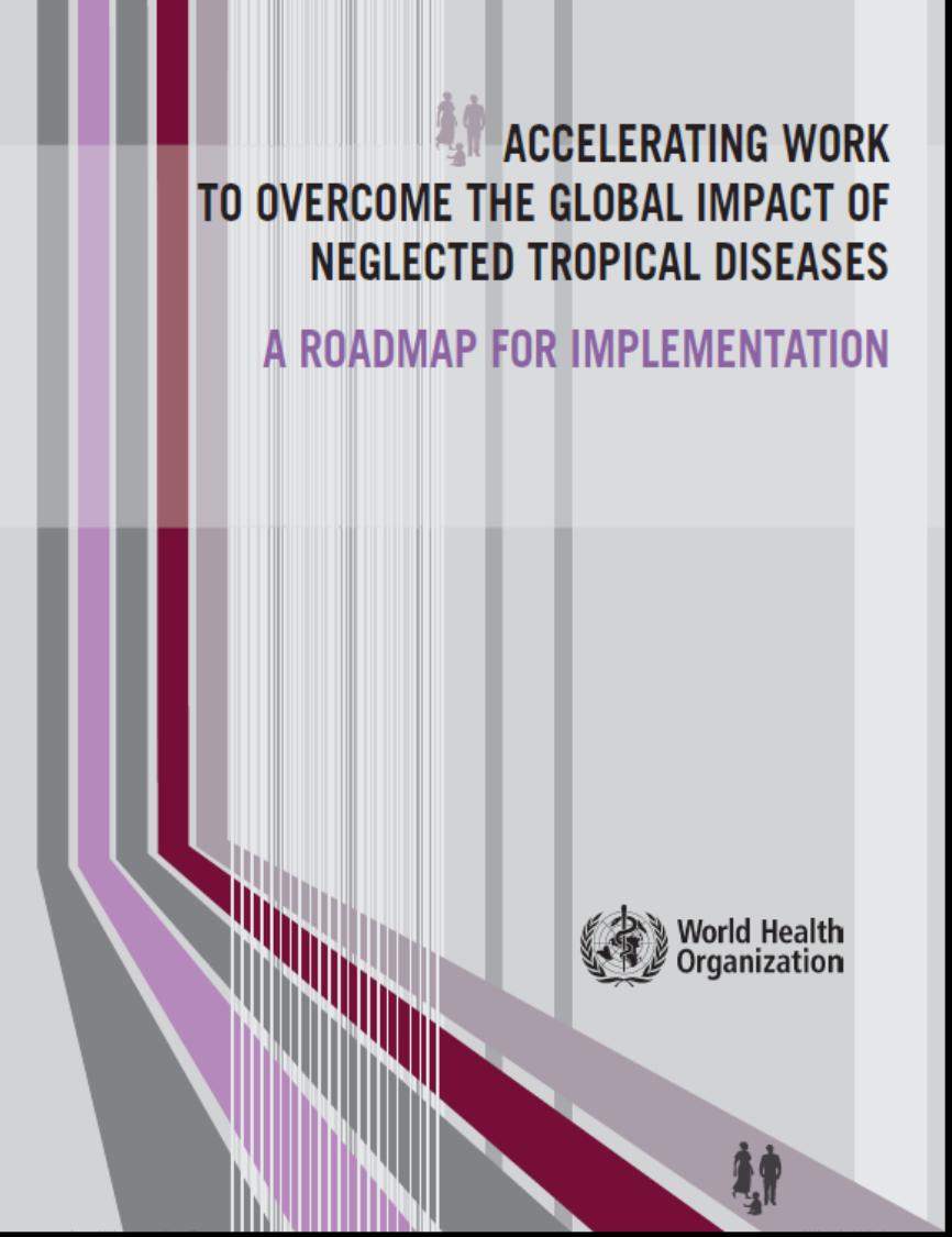 Supporting WHO HAT elimination goals WHO set goals for Global Elimination of sleeping sickness by 2020, supported by London Declaration (2012) DNDi contributes by: Developing