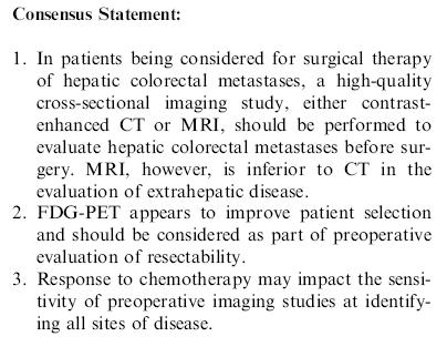 Preoperative imaging of