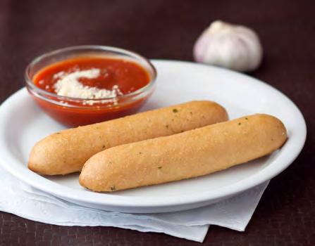 Bread Sticks, WG, Garlic (#1638) General Specifications Pack: 240/1.19 oz Kosher: No Shelf Life: 2 days at ambient. 365 days frozen. Status: Available Nutrition Facts Serving Size: 1.