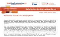 Canada The Institute for Safe Medication Practices Canada (ISMP Canada)