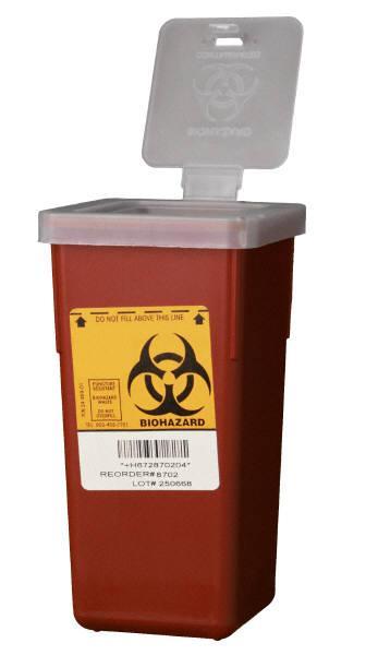 Biohazardous Waste Material Remember, sometimes it is necessary to use needles to inject drugs Example: Diabetics take insulin Health Professionals administering vaccines This is very different than