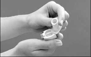 Discard the inhaler following each Osmohale challenge. The inhaler must not be sterilised or re-used as this may compromise the integrity of subsequent test results.