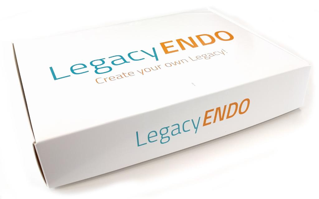The LegacyENDO treatment LegacyENDO Procedure pack The LegacyENDO Procedure Pack gives you all the files and documentation to perform a root canal treatment.