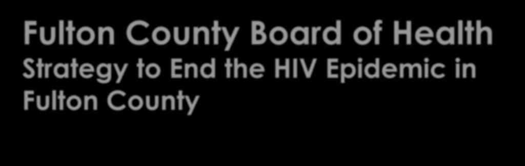 Fulton County Board of Health