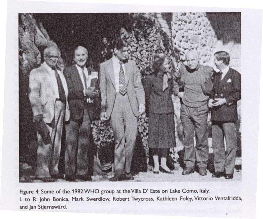 WHO Expert Meeting 1982 J.J Bonica, K.M. Foley, A.