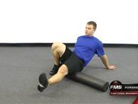 Foam Roller - Hamstring sets mins, 0 seconds 4 5 6 Begin exercise in supine position with hamstring placed directly on the foam roller with both hands supporting body weight.