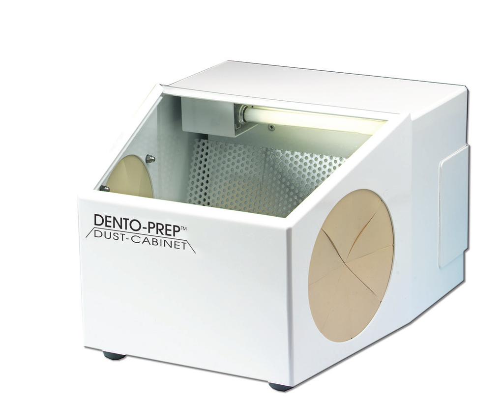 PREPARATION DENTO-PREP DUSTCABINET Microblaster (aluminium-oxide powder) for cleaning and micro-roughening of ceramic, composite and metal surfaces prior to
