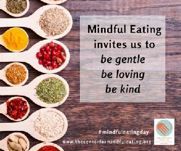 Day 18 Jan Mindful Eating invites us to be gentle, be loving, be kind When you're feeling stuck, overwhelmed, disconnected or any experience that feels difficult, a gentle and kind approach is always