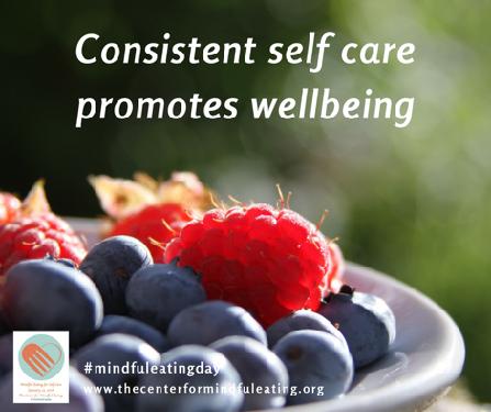 Day 30 Consistent self-care promotes wellbeing However being consistent is hard.