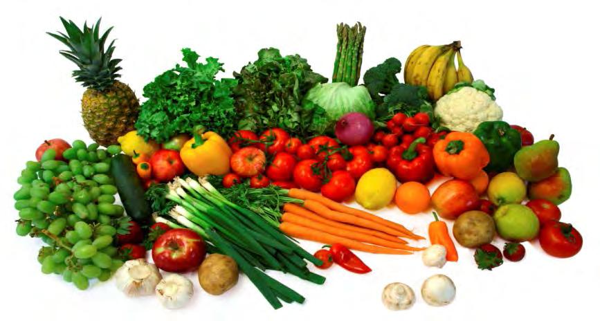 Fruit and Vegetable Exemption The following are exempt from meeting all nutrient standards: o Fresh, frozen and canned fruit packed in water, 100 percent juice, light