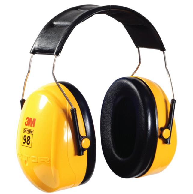 EARS0002 Cap Attachable Earmuffs Yellow 1 piece 1 piece/ #H9P3E 23+ 27dB 36 Headband Earmuff Double casing minimizes resonance and maximizes high frequency attenuation.