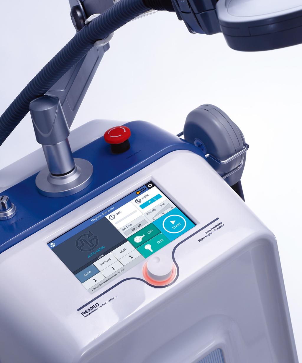 penetrating treatment effect by 3 Tesla Non-invasive and non-contact transducer to patient