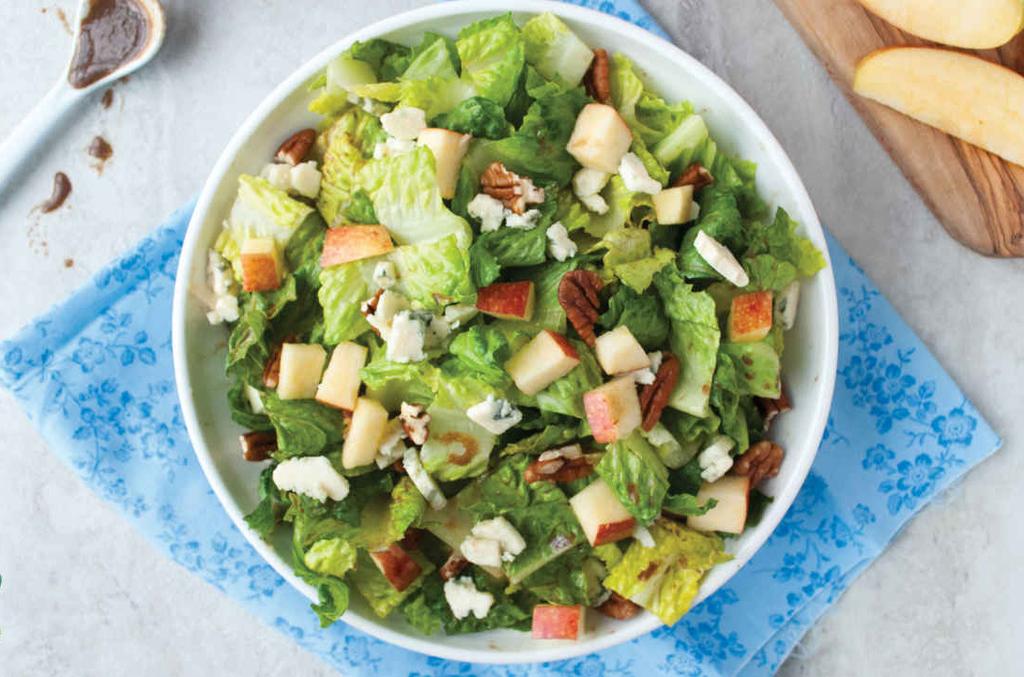 KEEPING YOU HEALTHY Apple Gorgonzola Salad Try this hearty salad filled with fall flavors for an easy lunch or light dinner.
