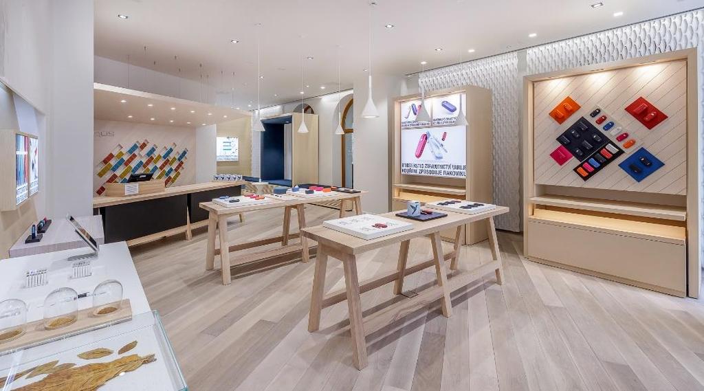 IQOS Store Praha Czech Republic opened March, 2018 located in