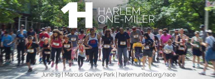 Harlem One-Miler Sponsorship Opportunities Run for fun! Run for fitness! Run for family! Run for fathers on father s day!