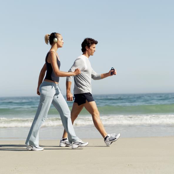 Get Active Brisk Walking 30 min per day for fitness 45-60 min per day for weight loss Weight